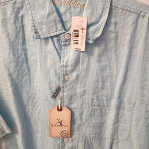 NWT Caribbean Hawaiian Shirt